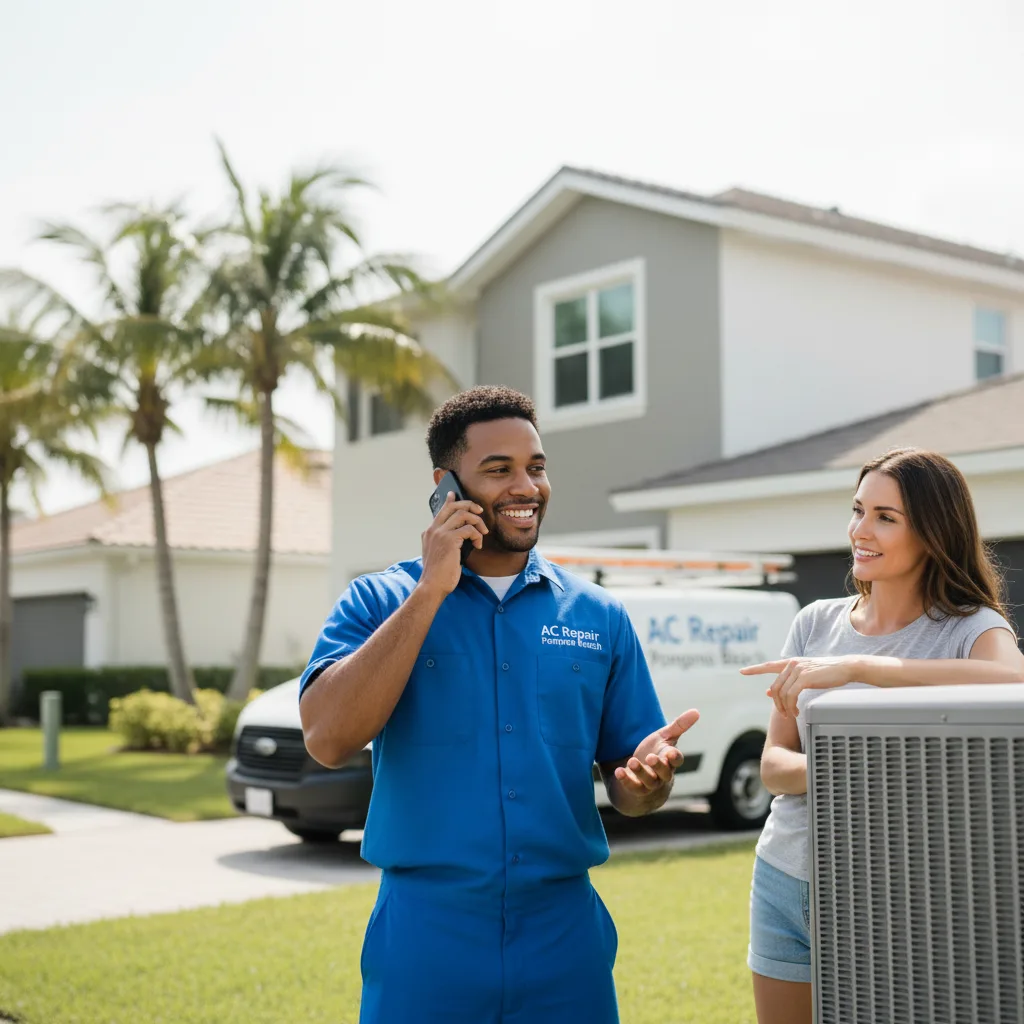 AC Repair Pompano Beach customer support in Ward